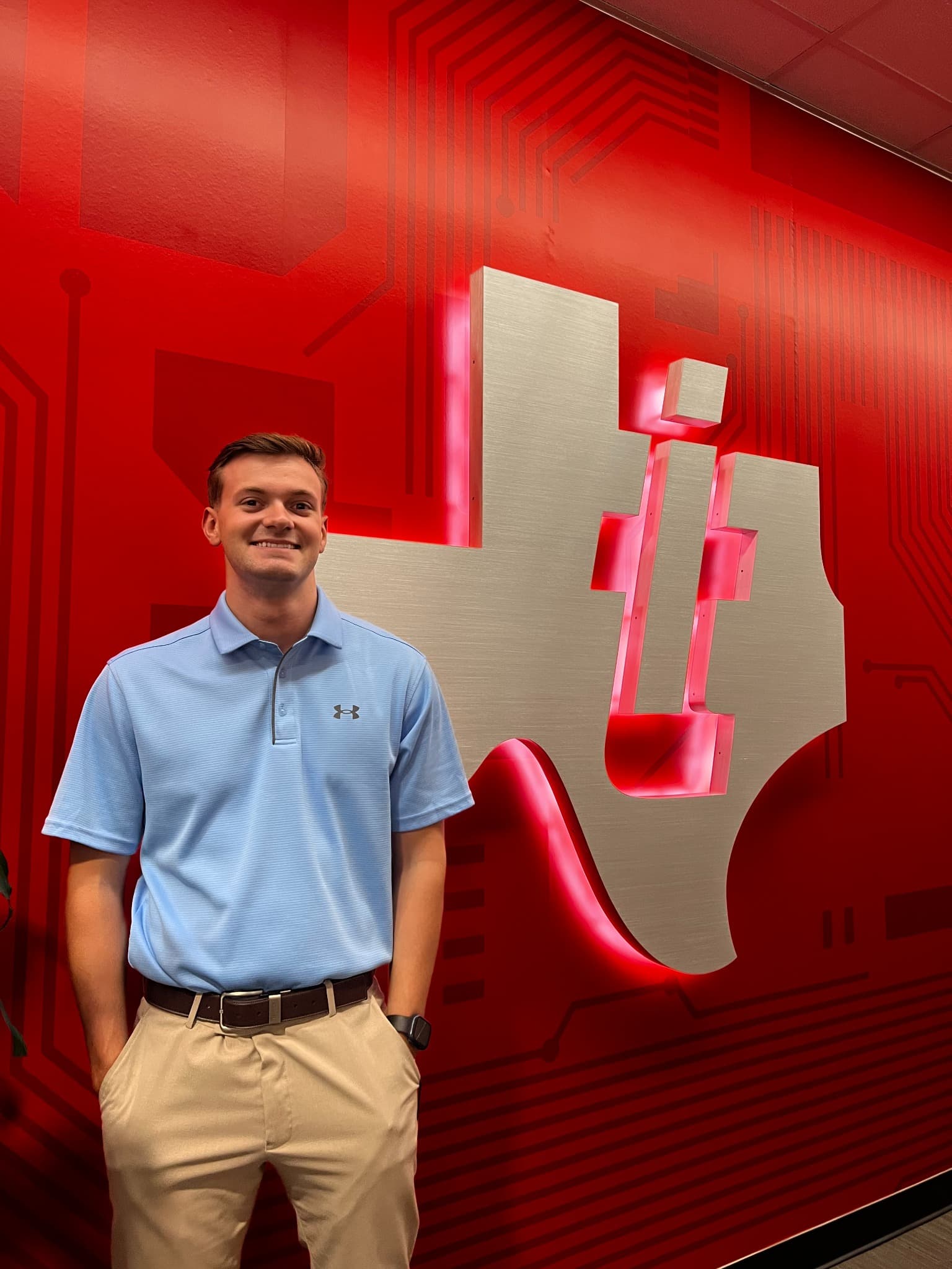 Mason Deal at Texas Instruments during his Summer 2026 internship